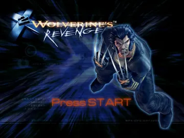 X2 - Wolverine's Revenge screen shot title